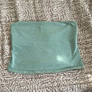 Free People Green Crop Top